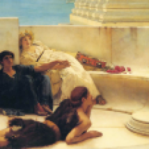 «Una lectura de Homero» (1885), de Lawrence Alma-Tadema.
