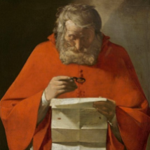 «San Jerónimo leyendo una carta», de Georges de La Tour (1593-1652).